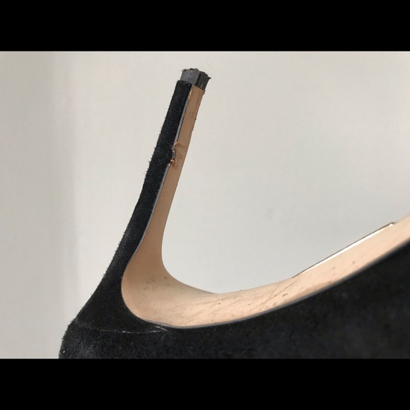 Louise et Cie Black Lace-Up Stilettos - Picture 7 of 8